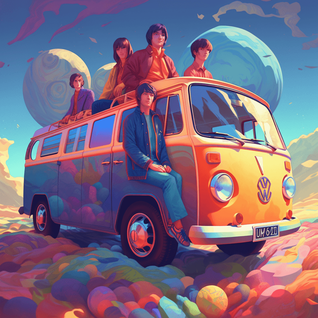 The Beatles - MidJourney 5